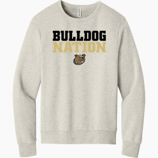 BELLA+CANVAS Unisex Sponge Fleece Classic Crewneck Sweatshirt