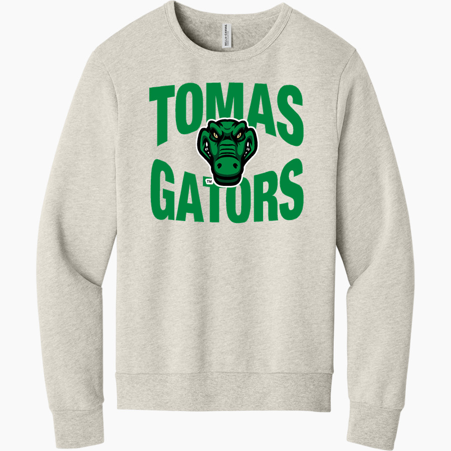 Tomas Gators BELLA+CANVAS Unisex Sponge Fleece Classic Crewneck Sweatshirt
