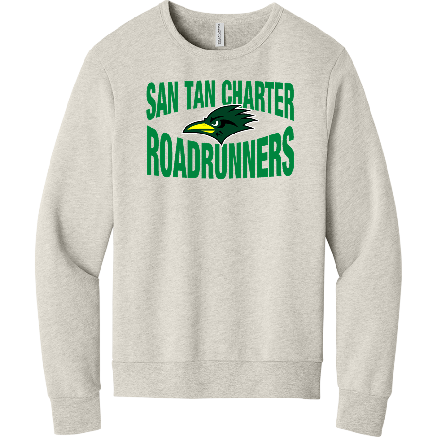 San Tan Charter Roadrunners <span class="pdp-name-mascot">San Tan Charter Roadrunners</span> BELLA+CANVAS Unisex Sponge Fleece Classic Crewneck Sweatshirt