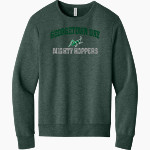 Georgetown Day Mighty Hoppers <span class="pdp-name-mascot">Georgetown Day School Mighty Hoppers</span> BELLA+CANVAS Unisex Sponge Fleece Classic Crewneck Sweatshirt Front Thumbnail
