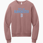 BLANCHESTER HIGH SCHOOL WILDCATS <span class="pdp-name-mascot">BLANCHESTER WILDCATS</span> BELLA+CANVAS Unisex Sponge Fleece Classic Crewneck Sweatshirt Front Thumbnail
