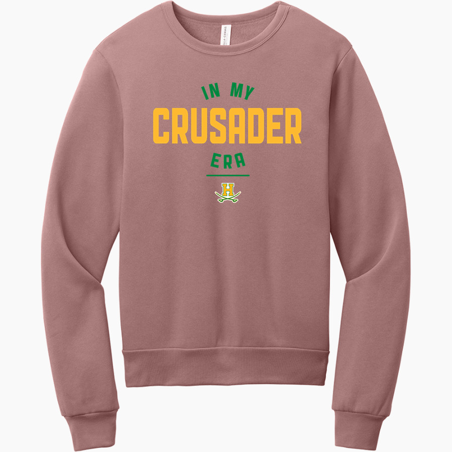 Harrells Crusaders <span class="pdp-name-mascot">Harrells Crusaders</span> BELLA+CANVAS Unisex Sponge Fleece Classic Crewneck Sweatshirt