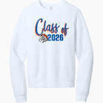 YES PREP NORTH CENTRAL HIGH SCHOOL TRAILBLAZERS <span class="pdp-name-mascot">YES PREP NORTH TRAILBLAZERS</span> BELLA+CANVAS Unisex Sponge Fleece Classic Crewneck Sweatshirt Front Thumbnail
