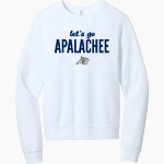 APALACHEE HIGH SCHOOL WILDCATS BELLA+CANVAS Unisex Sponge Fleece Classic Crewneck Sweatshirt Front Thumbnail