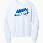 AGOURA HIGH SCHOOL CHARGERS BELLA+CANVAS Unisex Sponge Fleece Classic Crewneck Sweatshirt Front Thumbnail