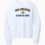 Paul Duke STEM Trailblazers <span class="pdp-name-mascot">Paul Duke High School Trailblazers</span> BELLA+CANVAS Unisex Sponge Fleece Classic Crewneck Sweatshirt Front Thumbnail