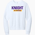 Apple Valley Knights BELLA+CANVAS Unisex Sponge Fleece Classic Crewneck Sweatshirt Front Thumbnail