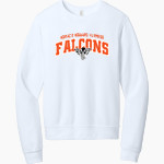 HORACE HOWARD FURNESS HIGH SCHOOL FALCONS <span class="pdp-name-mascot">HORACE HOWARD FURNESS FALCONS</span> BELLA+CANVAS Unisex Sponge Fleece Classic Crewneck Sweatshirt Front Thumbnail