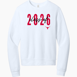 BELLA+CANVAS Unisex Sponge Fleece Classic Crewneck Sweatshirt