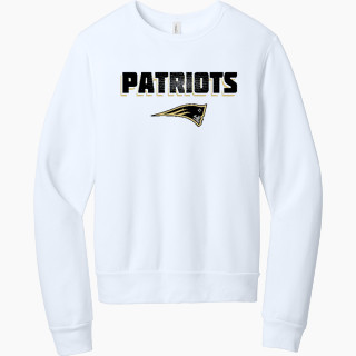 BELLA+CANVAS Unisex Sponge Fleece Classic Crewneck Sweatshirt