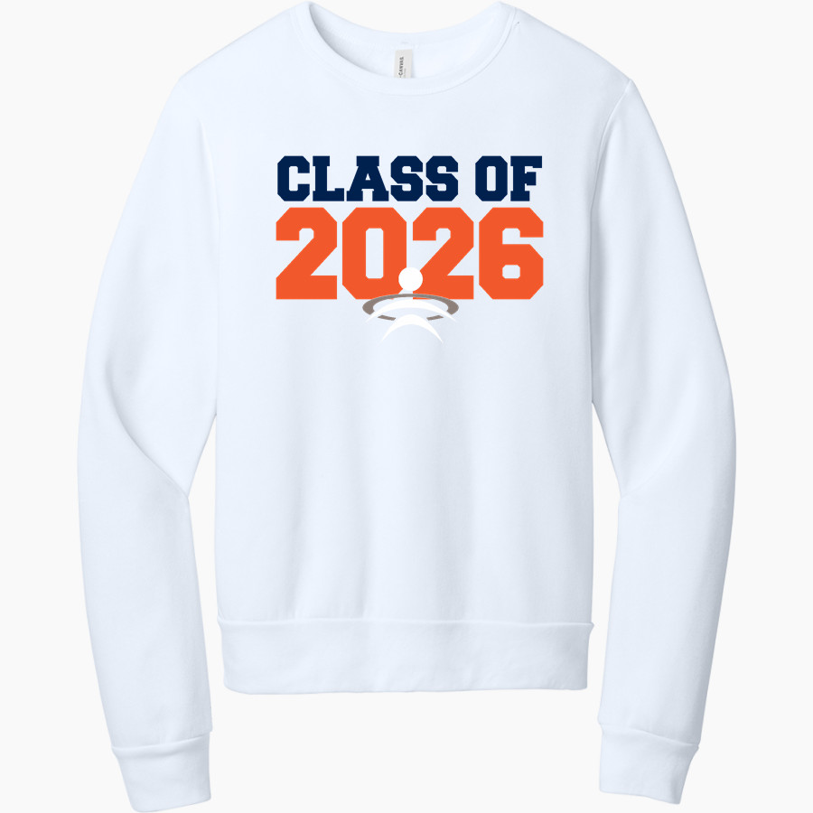 GRacademic GRacademic <span class="pdp-name-mascot">GRAcademic</span> BELLA+CANVAS Unisex Sponge Fleece Classic Crewneck Sweatshirt