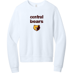 EVANSVILLE CENTRAL HIGH SCHOOL BEARS <span class="pdp-name-mascot">Central BEARS</span> BELLA+CANVAS Unisex Sponge Fleece Classic Crewneck Sweatshirt Front Thumbnail