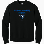 Faulkner University Eagles <span class="pdp-name-mascot">Faulkner University Eagles</span> BELLA+CANVAS Unisex 10-Ounce Heavyweight Crewneck Sweatshirt Front Thumbnail