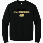 Avoca-Prattsburgh Titans <span class="pdp-name-mascot">Avoca-Prattsburgh</span> BELLA+CANVAS Unisex 10-Ounce Heavyweight Crewneck Sweatshirt Front Thumbnail