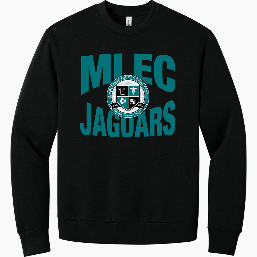 Miami Lakes Jaguars BELLA+CANVAS Unisex 10-Ounce Heavyweight Crewneck Sweatshirt