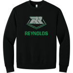 REYNOLDS HIGH SCHOOL RAIDERS <span class="pdp-name-mascot">REYNOLDS RAIDERS</span> BELLA+CANVAS Unisex 10-Ounce Heavyweight Crewneck Sweatshirt Front Thumbnail