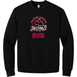 SVB Fighting Indians <span class="pdp-name-mascot">SVB Fighting Indians</span> BELLA+CANVAS Unisex 10-Ounce Heavyweight Crewneck Sweatshirt Front Thumbnail