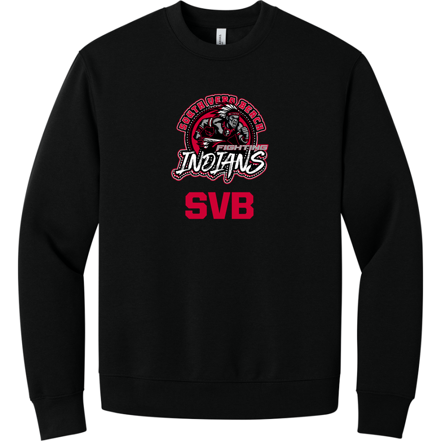 SVB Fighting Indians <span class="pdp-name-mascot">SVB Fighting Indians</span> BELLA+CANVAS Unisex 10-Ounce Heavyweight Crewneck Sweatshirt