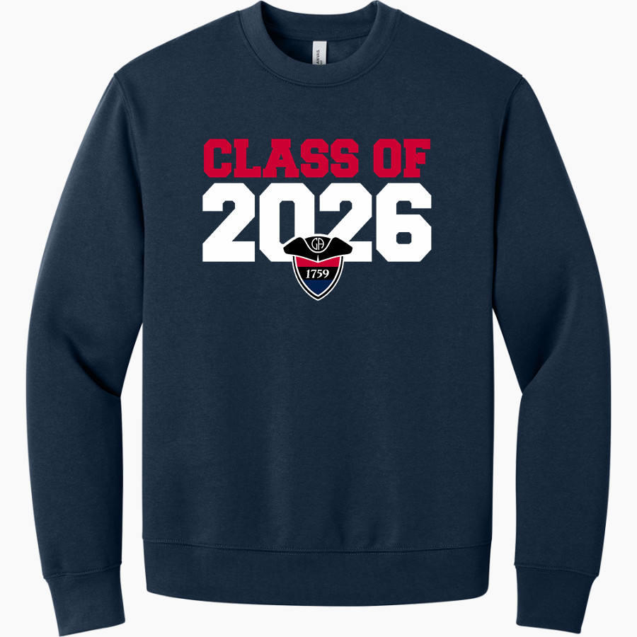 Germantown Academy Patriots BELLA+CANVAS Unisex 10-Ounce Heavyweight Crewneck Sweatshirt