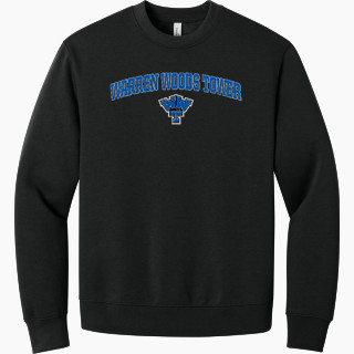 BELLA+CANVAS Unisex 10-Ounce Heavyweight Crewneck Sweatshirt