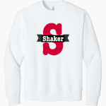 Shaker Heights Schools <span class="pdp-name-mascot">Shaker Heights</span> BELLA+CANVAS Unisex 10-Ounce Heavyweight Crewneck Sweatshirt Front Thumbnail