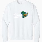 Delta College Pioneers BELLA+CANVAS Unisex 10-Ounce Heavyweight Crewneck Sweatshirt Front Thumbnail