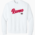 RAMBAM MESIVTA HIGH SCHOOL RAVENS <span class="pdp-name-mascot">RAMBAM MESIVTA RAVENS</span> BELLA+CANVAS Unisex 10-Ounce Heavyweight Crewneck Sweatshirt Front Thumbnail