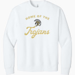 HOT SPRINGS HIGH SCHOOL TROJANS <span class="pdp-name-mascot">HOT SPRINGS TROJANS</span> BELLA+CANVAS Unisex 10-Ounce Heavyweight Crewneck Sweatshirt Front Thumbnail