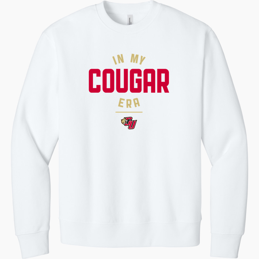 Caldwell Cougars <span class="pdp-name-mascot">Caldwell Cougars</span> BELLA+CANVAS Unisex 10-Ounce Heavyweight Crewneck Sweatshirt