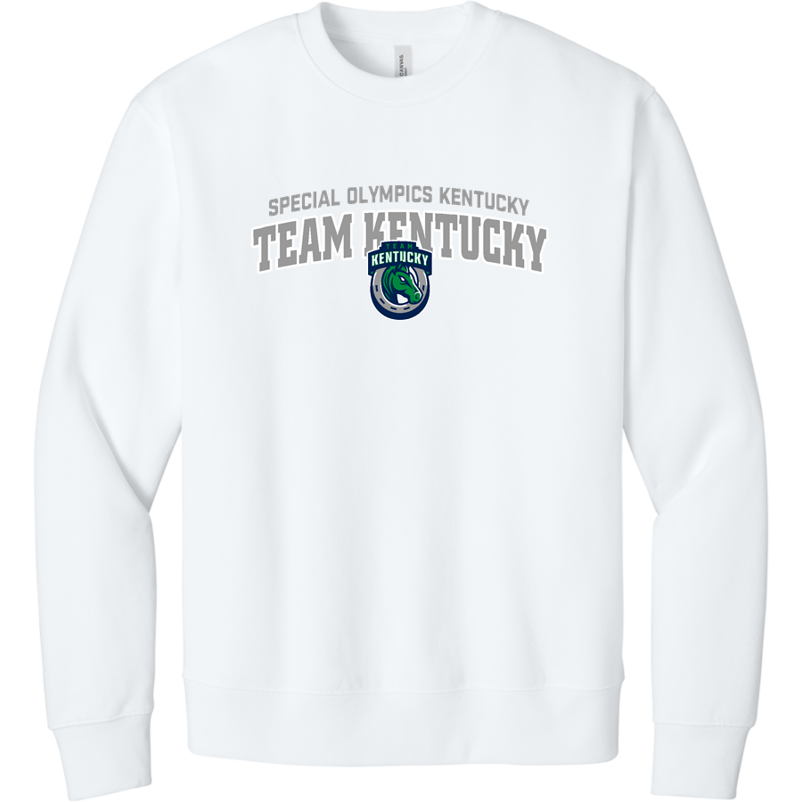 Special Olympics Kentucky Special Olympics <span class="pdp-name-mascot">Special Olympics of Kentucky</span> BELLA+CANVAS Unisex 10-Ounce Heavyweight Crewneck Sweatshirt