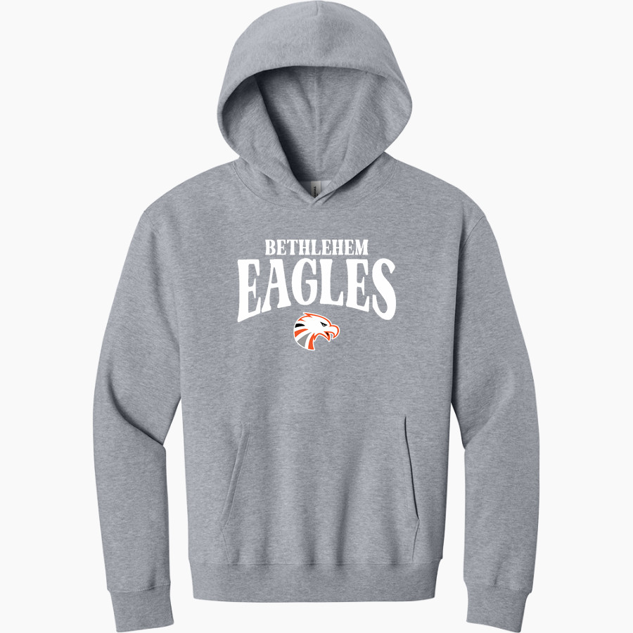 Bethlehem Eagles official sideline store <span class="pdp-name-mascot">Bethlehem Eagles</span> BELLA+CANVAS Unisex 10-Ounce Heavyweight Pullover Hoodie