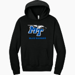 MTSU Blue Raiders BELLA+CANVAS Unisex 10-Ounce Heavyweight Pullover Hoodie Front Thumbnail