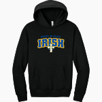 PRINCE OF PEACE IRISH <span class="pdp-name-mascot">PRINCE OF PEACE PREP IRISH</span> BELLA+CANVAS Unisex 10-Ounce Heavyweight Pullover Hoodie Front Thumbnail