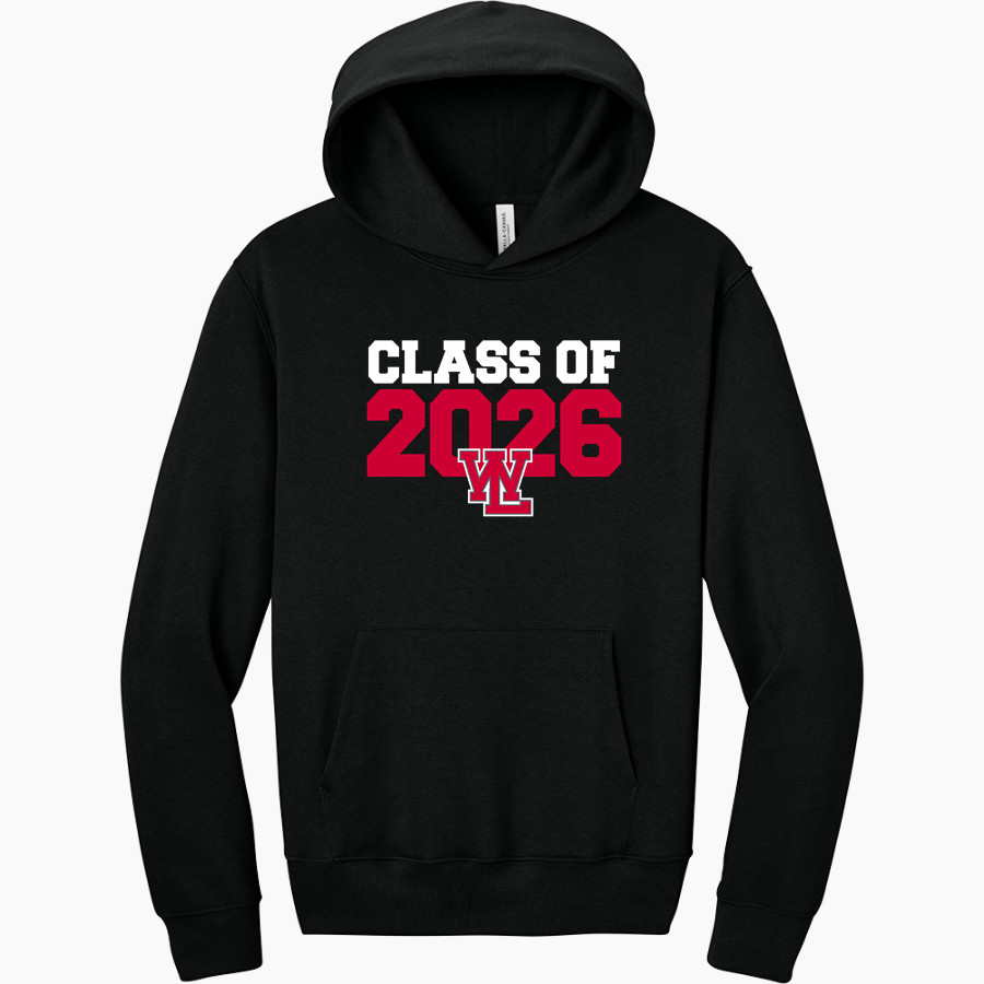 West Lafayette Jr-Sr High School Red Devils Online Store BELLA+CANVAS Unisex 10-Ounce Heavyweight Pullover Hoodie