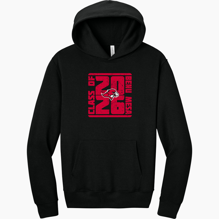 Benedictine University Mesa Redhawks BELLA+CANVAS Unisex 10-Ounce Heavyweight Pullover Hoodie