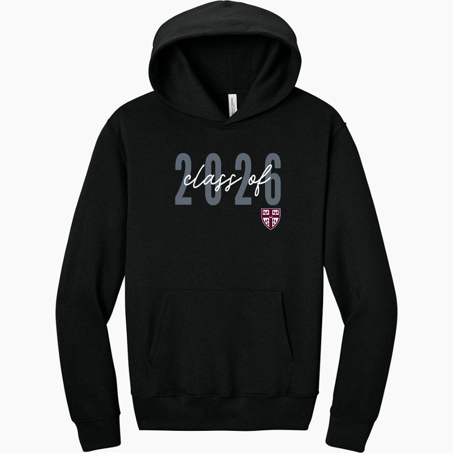 St. Anselm's Abbey Panthers <span class="pdp-name-mascot">Saint Anselm's Abbey Panthers</span> BELLA+CANVAS Unisex 10-Ounce Heavyweight Pullover Hoodie