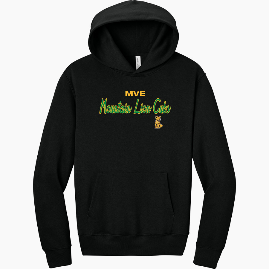Methow Valley Elementary Mountain Lion Cubs <span class="pdp-name-mascot">Methow Valley Elementary School Mountain Lion Cubs</span> BELLA+CANVAS Unisex 10-Ounce Heavyweight Pullover Hoodie