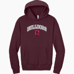 Springfield International Charter School <span class="pdp-name-mascot">SABIS INT'L BULLDOGS</span> BELLA+CANVAS Unisex 10-Ounce Heavyweight Pullover Hoodie Front Thumbnail