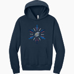 PEARL HIGH SCHOOL PIRATES <span class="pdp-name-mascot">PEARL PIRATES</span> BELLA+CANVAS Unisex 10-Ounce Heavyweight Pullover Hoodie Front Thumbnail