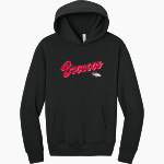 MIDDLEBURG HIGH SCHOOL BRONCOS BELLA+CANVAS Unisex 10-Ounce Heavyweight Pullover Hoodie Front Thumbnail