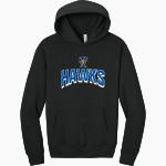 Highview Hawks <span class="pdp-name-mascot">Highview Elementary School Hawks</span> BELLA+CANVAS Unisex 10-Ounce Heavyweight Pullover Hoodie Front Thumbnail