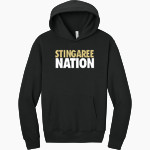 MIAMI SENIOR HIGH SCHOOL STINGAREES BELLA+CANVAS Unisex 10-Ounce Heavyweight Pullover Hoodie Front Thumbnail