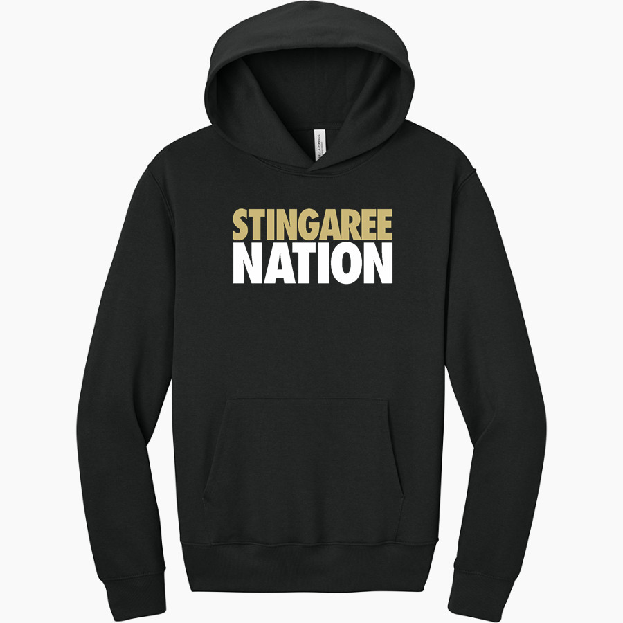 MIAMI SENIOR HIGH SCHOOL STINGAREES BELLA+CANVAS Unisex 10-Ounce Heavyweight Pullover Hoodie