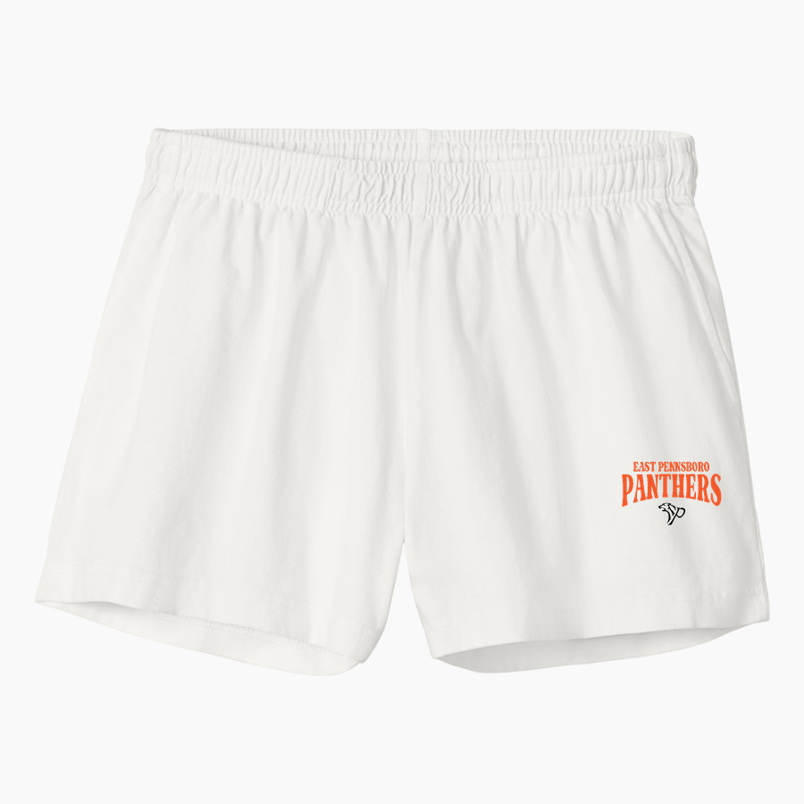 EAST PENNSBORO HIGH SCHOOL PANTHERS <span class="pdp-name-mascot">EAST PENNSBORO AREA PANTHERS</span> BELLA+CANVAS Women's Heavyweight Garment-Dyed Short