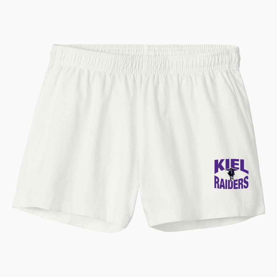 KIEL HIGH SCHOOL RAIDERS <span class="pdp-name-mascot">KIEL RAIDERS</span> BELLA+CANVAS Women's Heavyweight Garment-Dyed Short