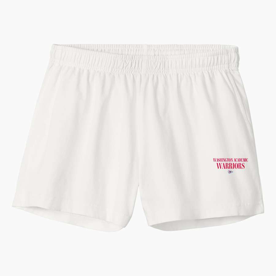 Washington Academic Warriors <span class="pdp-name-mascot">Washington Academic Warriors</span> BELLA+CANVAS Women's Heavyweight Garment-Dyed Short