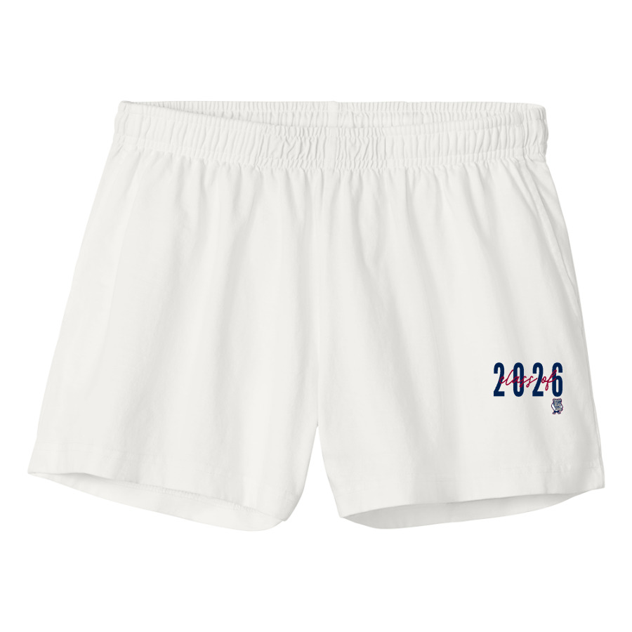 St Denis CYO Bulldawgs <span class="pdp-name-mascot">St Denis CYO Bulldawgs</span> BELLA+CANVAS Women's Heavyweight Garment-Dyed Short