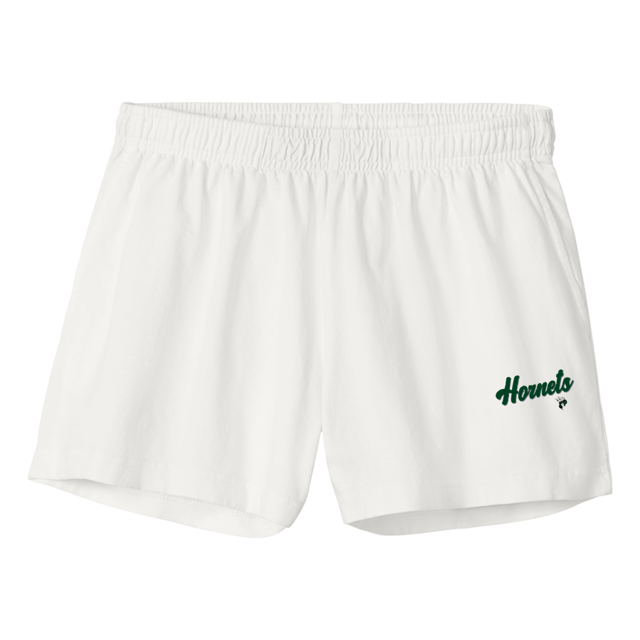 FRAZEE HIGH SCHOOL HORNETS <span class="pdp-name-mascot">FRAZEE HORNETS</span> BELLA+CANVAS Women's Heavyweight Garment-Dyed Short