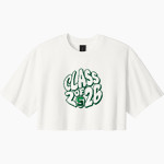 Stuart Tartans <span class="pdp-name-mascot">Stuart Country Day Tartans</span> BELLA+CANVAS Women's Heavyweight Garment-Dyed Cropped Tee Front Thumbnail