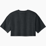 GORHAM HIGH SCHOOL RAMS <span class="pdp-name-mascot">GORHAM RAMS</span> BELLA+CANVAS Women's Heavyweight Garment-Dyed Cropped Tee Back Thumbnail